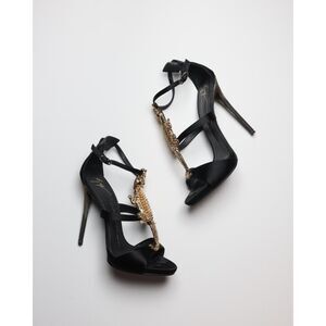 Giuseppe Zanotti Alligator Heel Sandal Rare